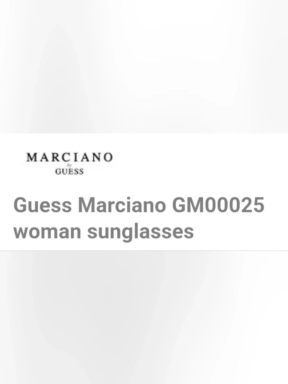 Guess by Marciano Sunglasses — Gray